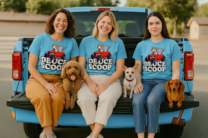 Deuce Scoop Team with Dogs